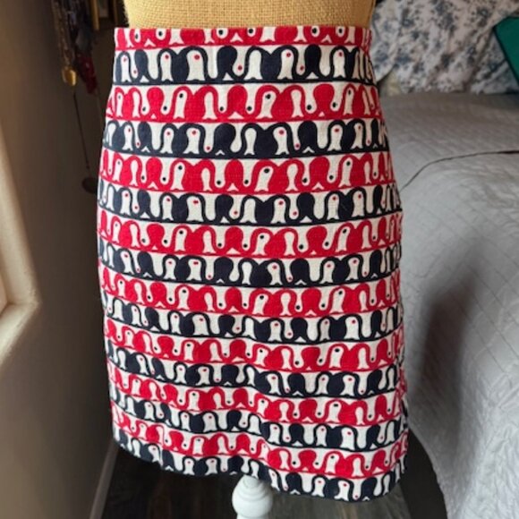 Talbots Dresses & Skirts - Talbots Petite Fish Pattern Mini Skirt